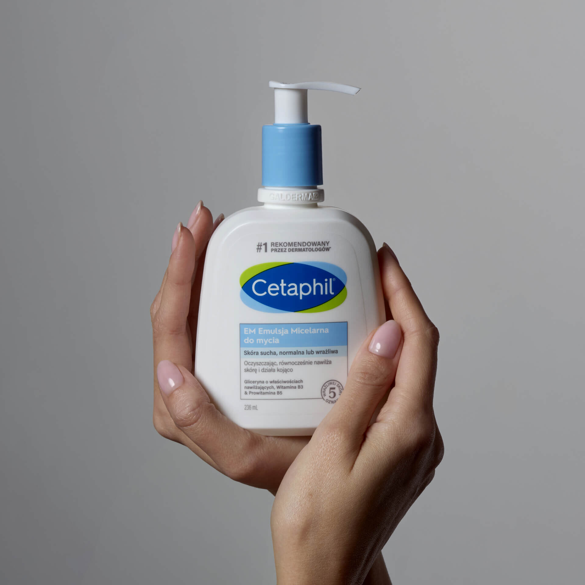 Emulsja micelarna Cetaphil.